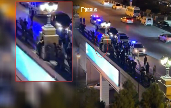В Баку полицейские предотвратили попытку самоубийства