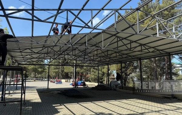 Sumqayıtda qanunsuz tikili sökülür