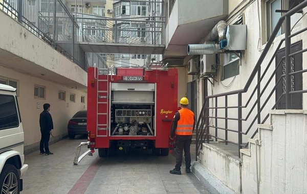 Bakıda yataqxanada YANĞIN