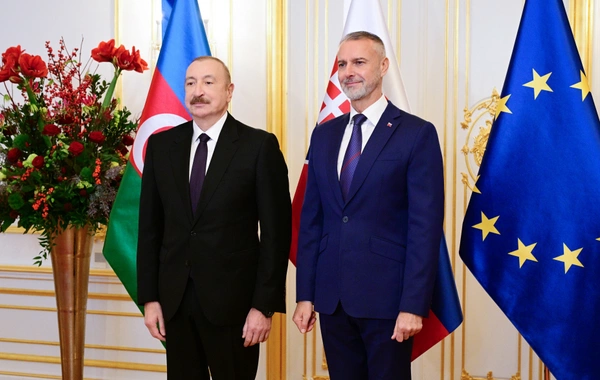 Состоялись встречи Президента Азербайджана с председателем Нацсовета Словакии
