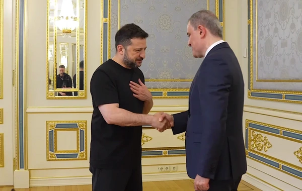 Zelenski Ukraynaya dəstəyə və konstruktiv dialoqa görə Azərbaycana təşəkkür edib