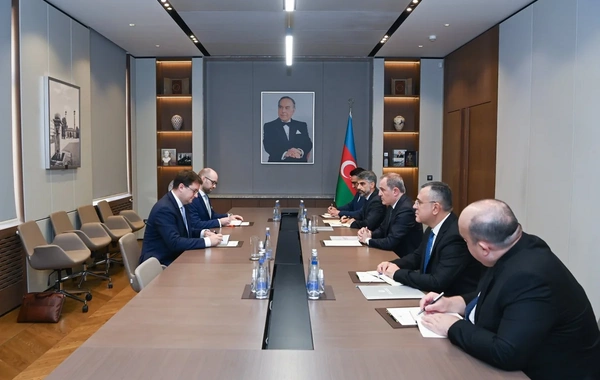 Avstriyanın yeni səfiri etimadnaməsinin surətini Ceyhun Bayramova təqdim edib