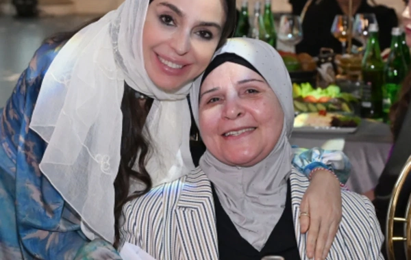 Leyla Əliyeva şəhid ailələri ilə birlikdə iftar süfrəsində iştirak edib