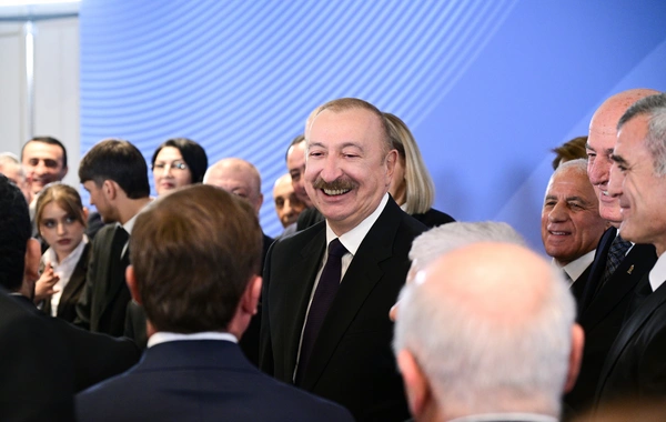 Президент Ильхам Алиев принял участие в церемонии, посвященной спортивным итогам 2025 года