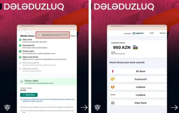 Azərpoçt adından fırıldaqçılıq kampaniyası həyata keçirilir - XƏBƏRDARLIQ