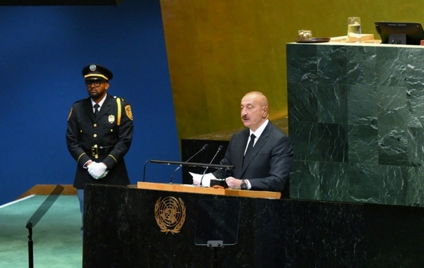 Euronews prepared a report on President Ilham Aliyev's address at the 80th session of the UN General Assembly