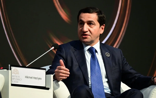 Hikmət Hacıyev: Azərbaycan regional sahibliyin qəti tərəfdarı olub