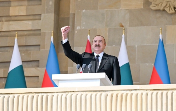 Prezident İlham Əliyev Hərbi paradla bağlı paylaşım edib