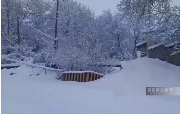 Naxçıvanda qar örtüyünün qalınlığı 56 sm-ə çatıb