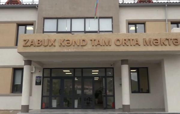 Burada təhsil almaq qürurvericidir - Zabux kəndinin yenilənən təhsil müəssisələri