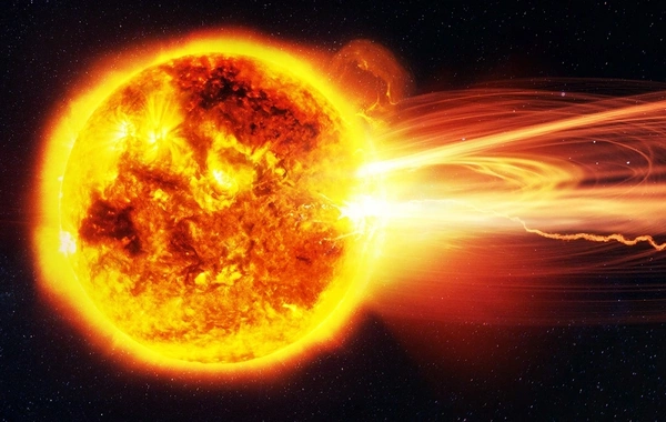 A powerful flare occurred on the Sun