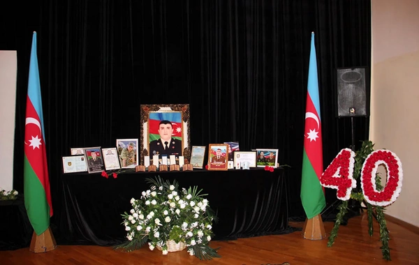 Şəhid Anar Məmmədovun xatirəsinə həsr olunmuş anım tədbiri keçirilib