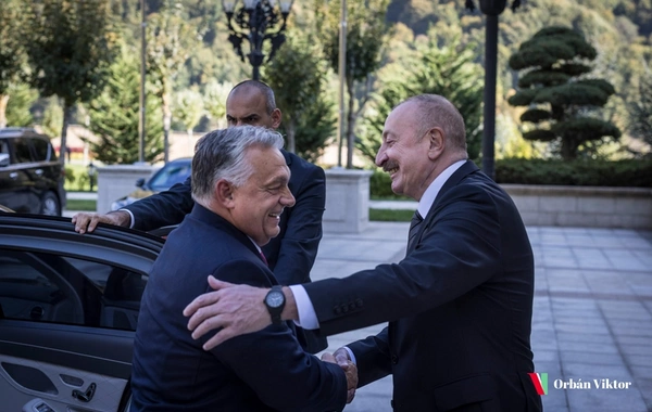 Viktor Orban İlham Əliyevlə görüşündən paylaşım edib: Dostu görmək hər zaman xoşdur