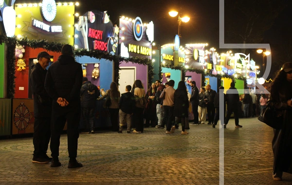 Dənizkənarı Bulvar Yeni İlə xüsusi hazırlaşıb - Bu dəfə Buz Meydançası da olacaq