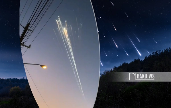 Gecə baş verən meteor yağışı Azərbaycanda belə izlənib - MARAQLI GÖRÜNTÜLƏR