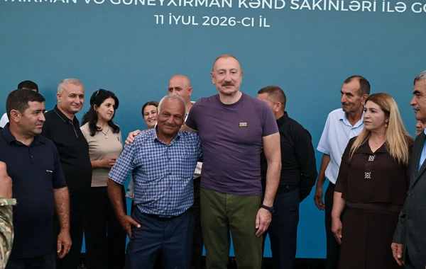 Prezident İlham Əliyev Xocavənd rayonunun Quzeyxırman kəndində olub