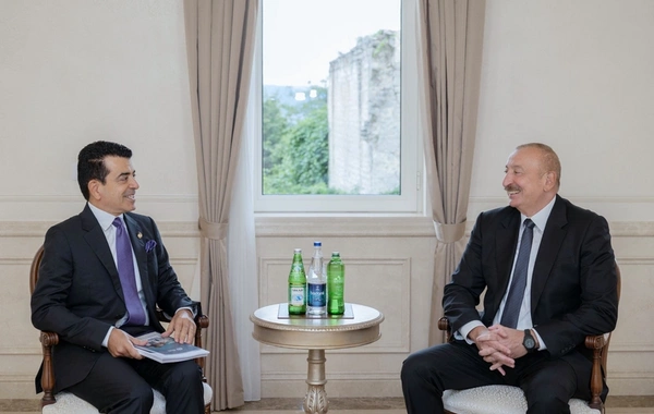 İlham Əliyev ICESCO-nun Baş direktorunu qəbul edib