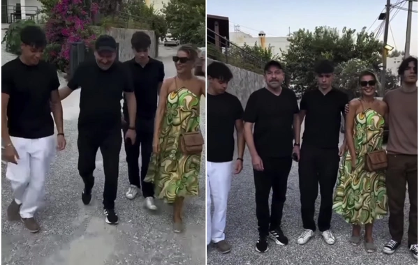 Gülben Ergen illər sonra keçmiş əri ilə görüşdü