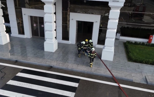 FHN Qəbələ aeroportunda təlim keçirib