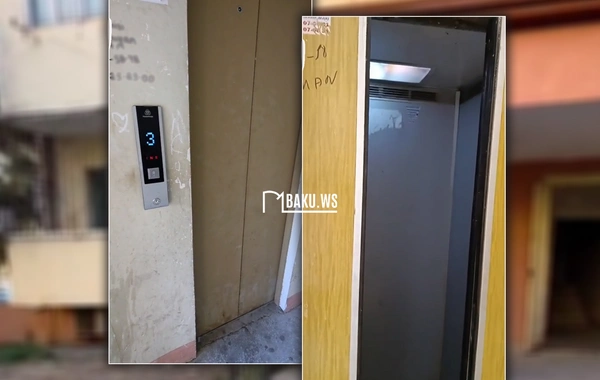 Gözdən əlillərin yaşadığı binada lift problemi həll edildi