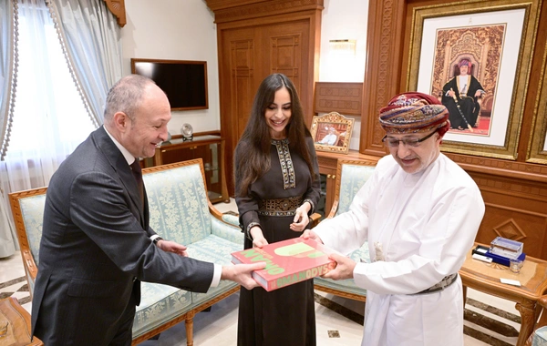 Heydər Əliyev Fondunun vitse-prezidenti Leyla Əliyeva Omanda səfərdədir