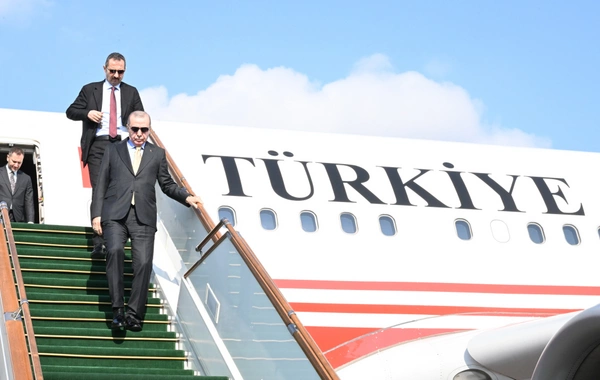 Реджеп Тайип Эрдоган прибыл в Азербайджан