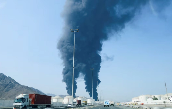 İran dronları BƏƏ-nin neft sənaye zonasına hücum edib