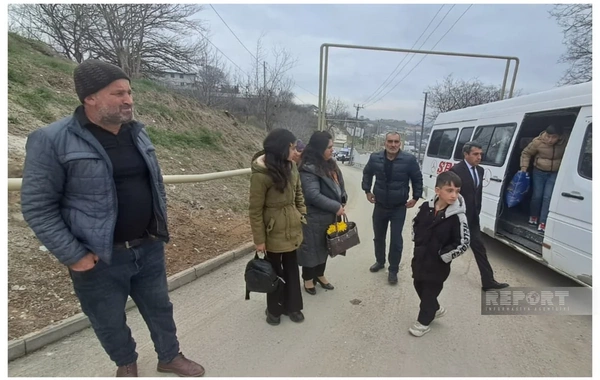 Növbəti köç karvanı Xocalının Xanabad kəndinə çatıb
