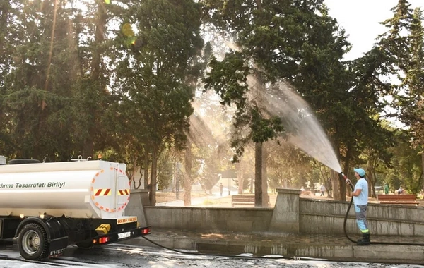 Bugünkü iməcilikdə Bakının 556 küçəsi yuyuldu