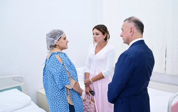 First Vice President Mehriban Aliyeva visited the Research Institute of Pediatrics