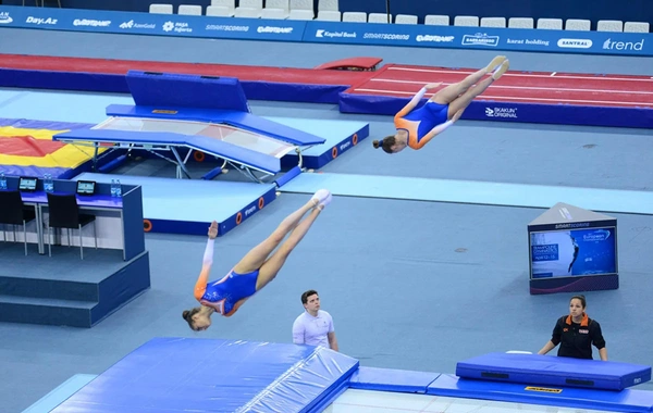 Bakıda batut gimnastikası və tamblinq üzrə Dünya Kuboku start götürüb