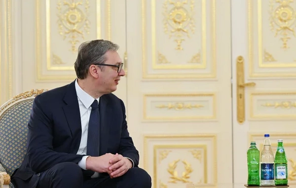 Ilham Aliyev met with Aleksandar Vučić
