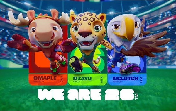 FIFA presented the mascots for the World Cup 2026: a moose, a jaguar, and a bald eagle