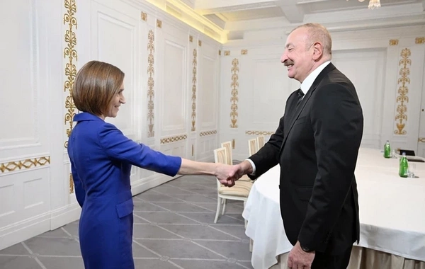 Майя Санду поздравила президента Азербайджана Ильхама Алиева