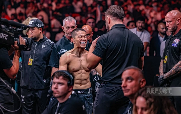 Bakıda tarixi UFC gecəsi: Fiziyevdən möhtəşəm qələbə - FOTOREPORTAJ