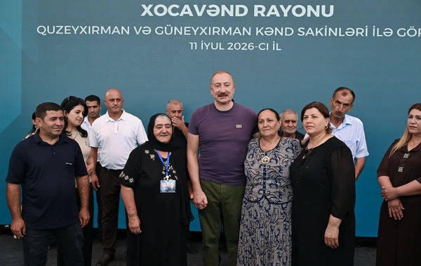 Prezident İlham Əliyev Xocavənd rayonunun Quzeyxırman kəndində olub