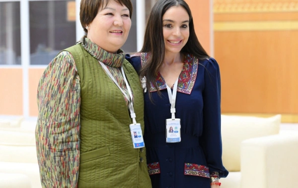 Leyla Əliyeva Özbəkistan Respublikası Prezidenti Administrasiyasının rəhbəri ilə görüşüb