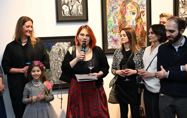 Leyla Aliyeva attended the exhibition "A House with a View of the Landscape"