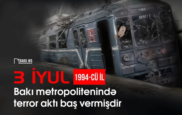 Bakı metrosunda baş verən terror aktından 31 il keçir