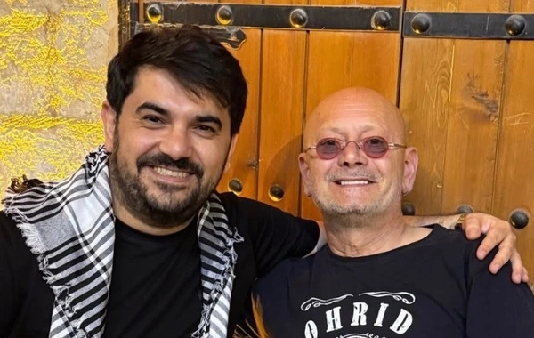 Elşən Orucov tanınmış türkiyəli aktyorla görüşdü