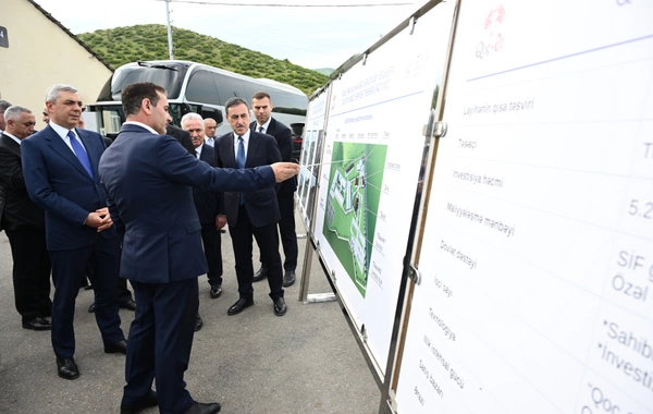 Xocalıda "Qoç Ət"in heyvandarlıq kompleksi ilə tanışlıq olub