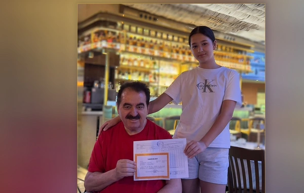 12 yaşlı qızı İbrahim Tatlısesi sevindirdi