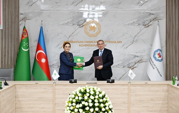Azərbaycan və Türkmənistan həmkarlar ittifaqları arasında Əməkdaşlıq Memorandumu imzalanıb