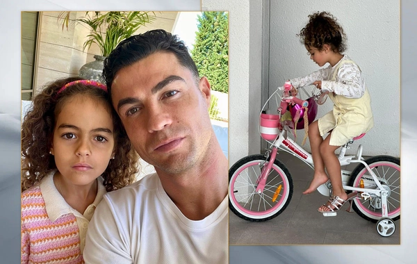 Ronaldo qızını belə təbrik etdi