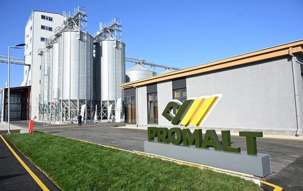 İlham Əliyev İmişlidə "Promalt" MMC-nin arpa emalı müəssisəsinin açılışını edib İlham Əliyev İmişlidə "Promalt" MMC-nin arpa emalı müəssisəsinin açılışını edib