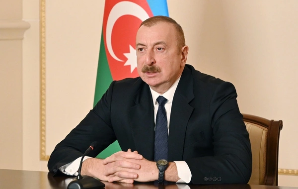 President Ilham Aliyev congratulated his Swiss counterpart