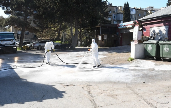 Bu gün paytaxtın 556  küçəsi yuyuldu