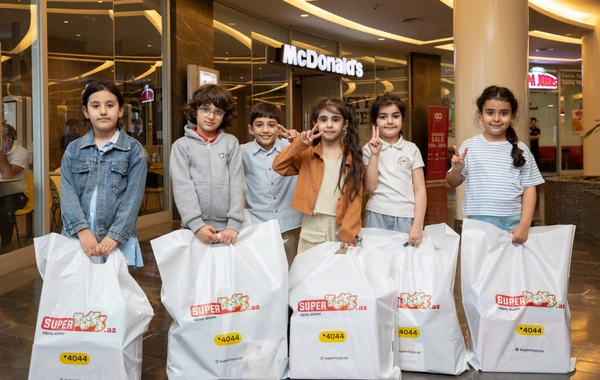 McDonald"s Azərbaycan şəhid və qazi ailələrinin uşaqları ilə Uşaqların Müdafiəsi Gününü qeyd edib