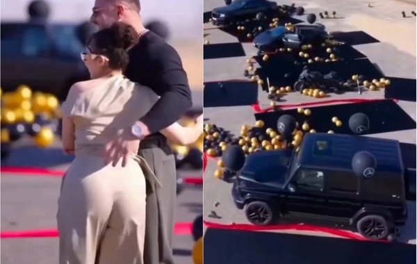 Gənc milyarderin həyat yoldaşına lüks sürprizi hamını şoka saldı