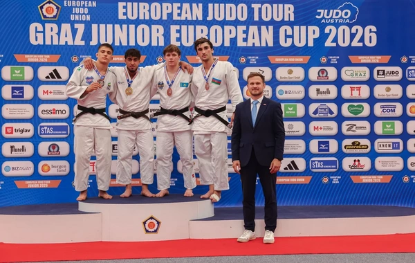 Azərbaycan cüdoçuları Avropa Kubokunun son günündə dörd medal qazanıblar